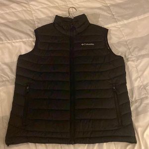 Columbia Men's Omni-Heat Puffer Vest Black L Large